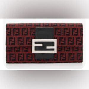 Fabulous Fendi Zucca Flap Long Wallet & dust bag - More pics COMING SOON!!!